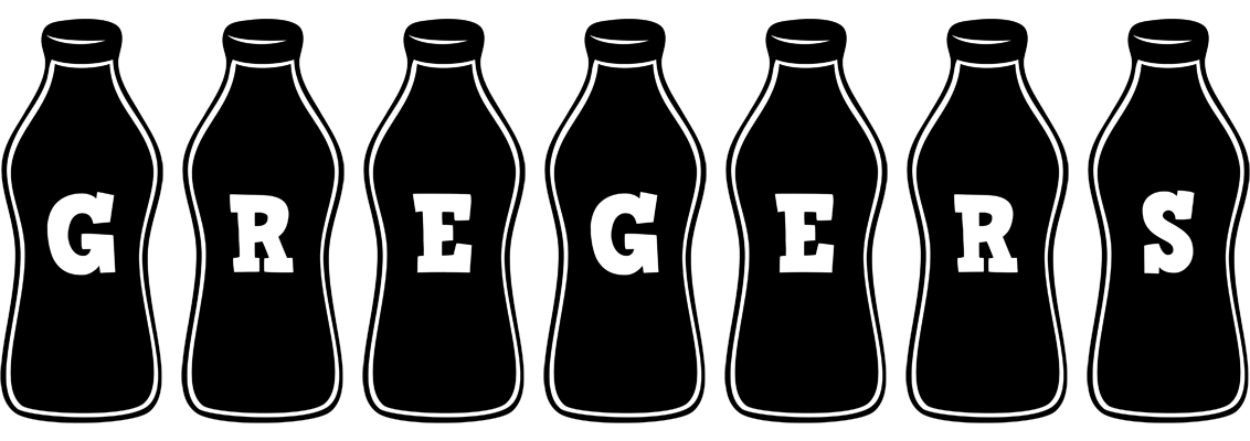 Gregers bottle logo