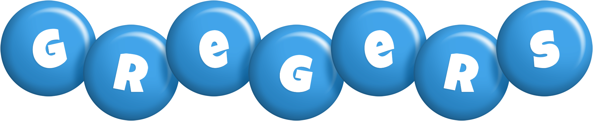 Gregers candy-blue logo