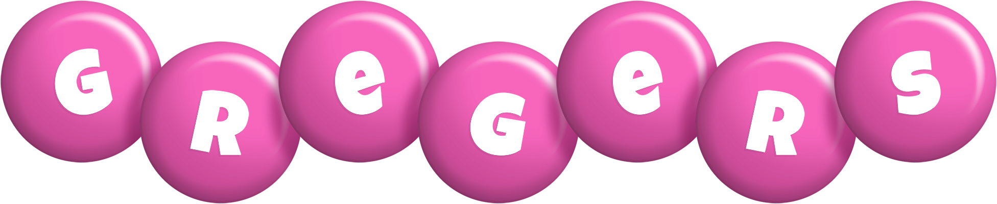 Gregers candy-pink logo