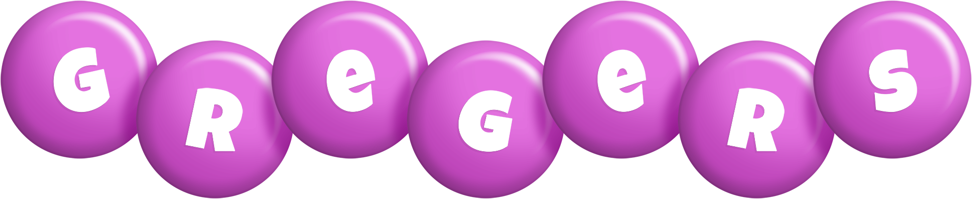 Gregers candy-purple logo