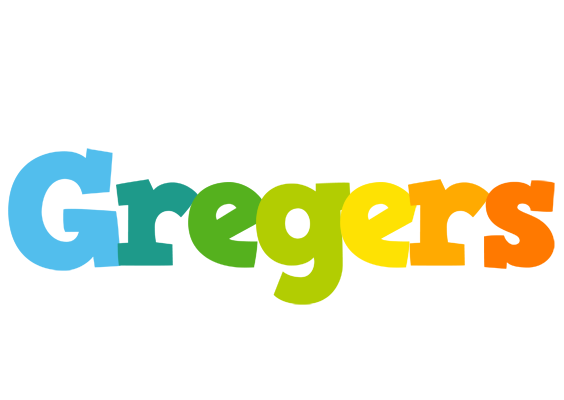 Gregers rainbows logo