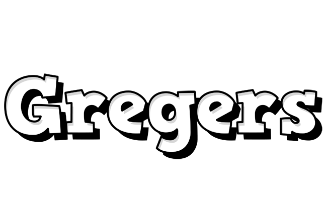 Gregers snowing logo