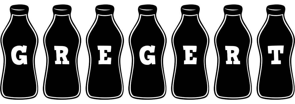 Gregert bottle logo
