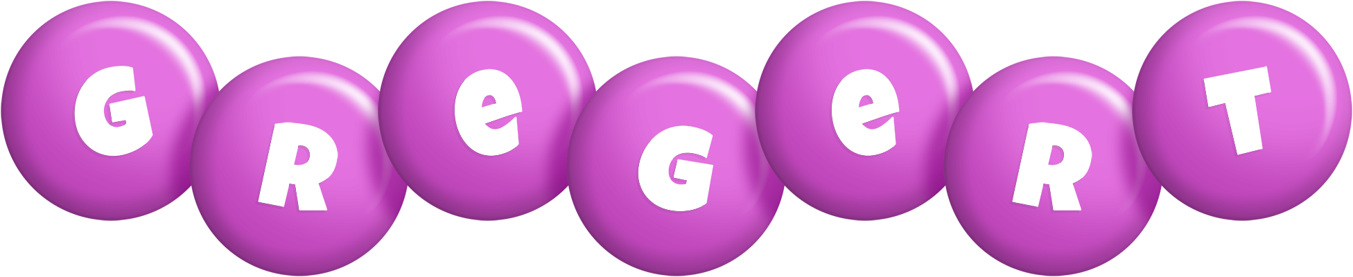 Gregert candy-purple logo
