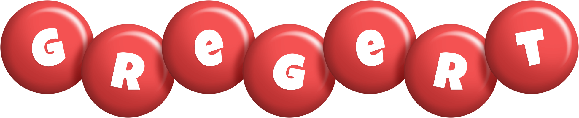Gregert candy-red logo
