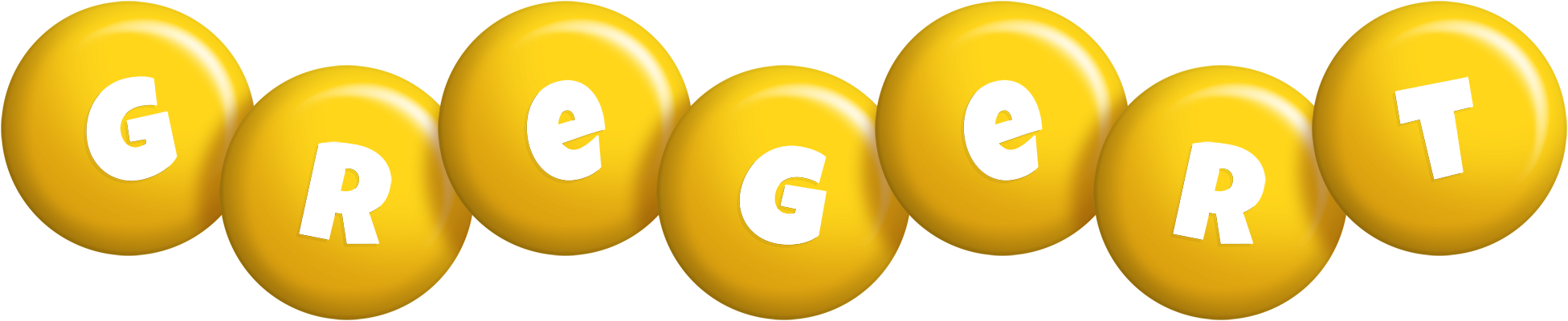 Gregert candy-yellow logo