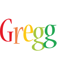 Gregg birthday logo