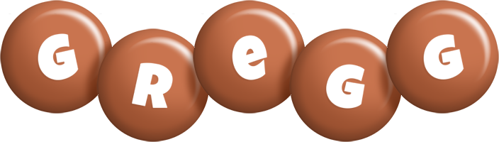 Gregg candy-brown logo