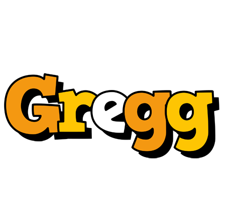 Gregg cartoon logo