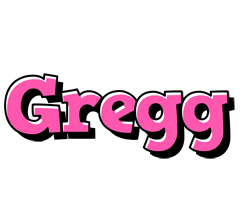 Gregg girlish logo