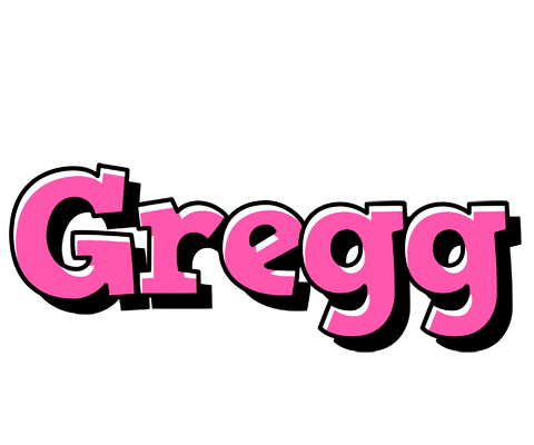 Gregg girlish logo