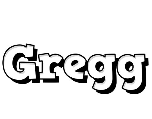 Gregg snowing logo