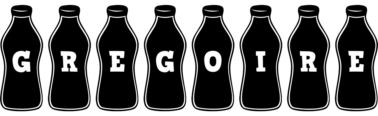 Gregoire bottle logo