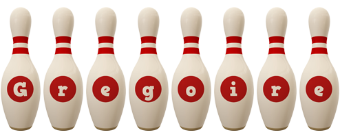Gregoire bowling-pin logo