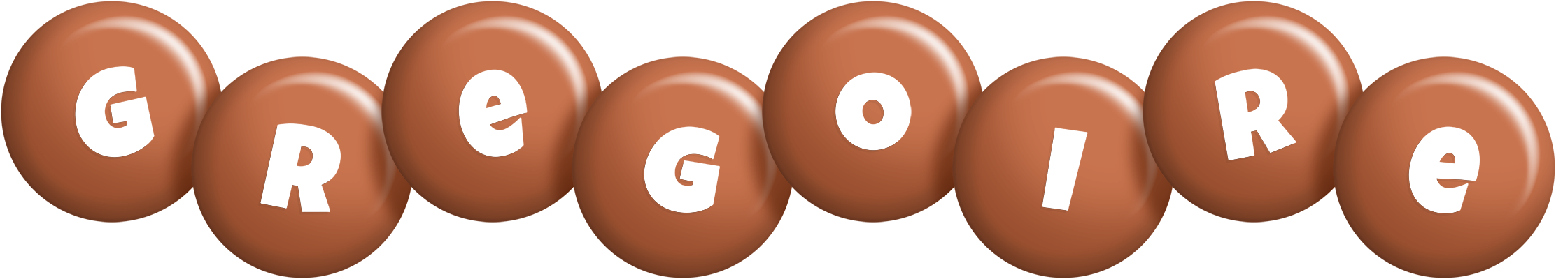 Gregoire candy-brown logo
