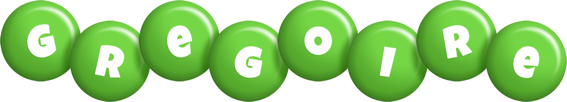 Gregoire candy-green logo