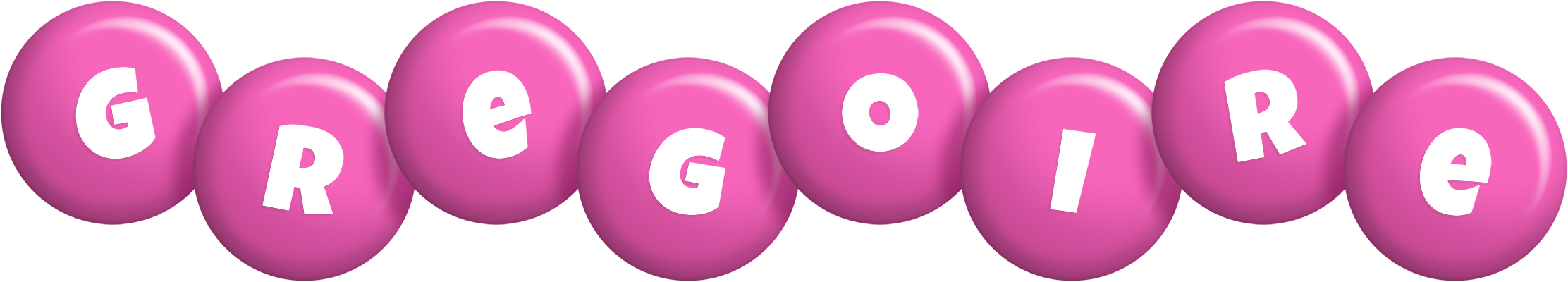 Gregoire candy-pink logo