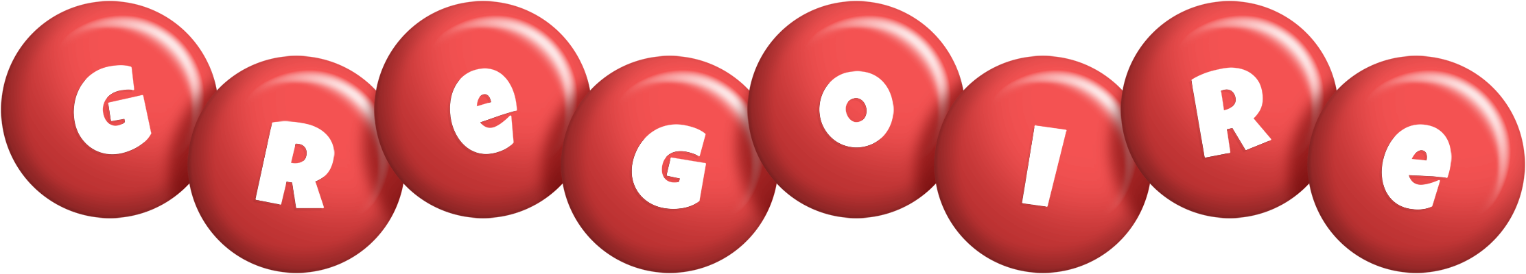 Gregoire candy-red logo