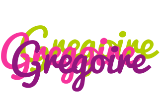 Gregoire flowers logo