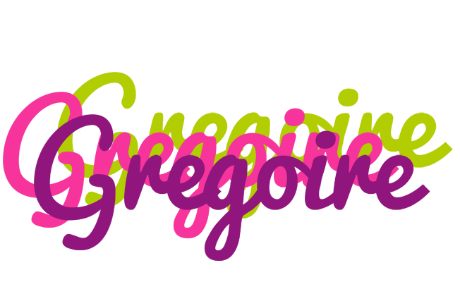 Gregoire flowers logo