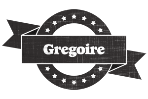 Gregoire grunge logo