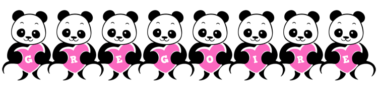 Gregoire love-panda logo