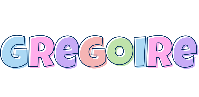 Gregoire pastel logo