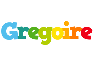 Gregoire rainbows logo