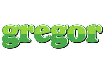 Gregor apple logo
