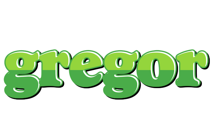 Gregor apple logo