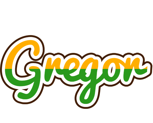 Gregor banana logo