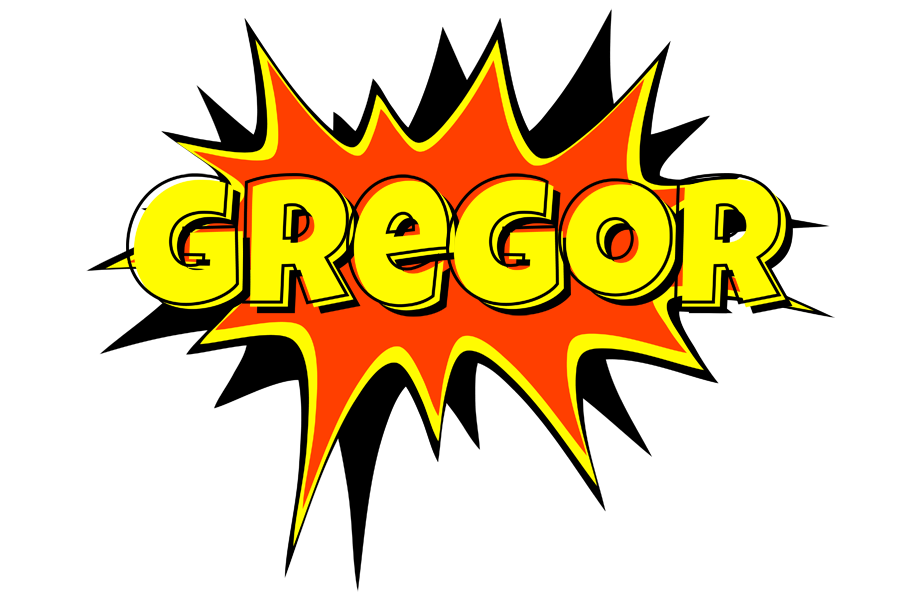 Gregor bazinga logo