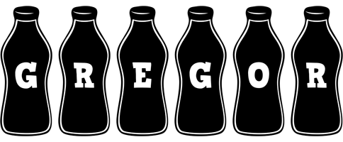Gregor bottle logo