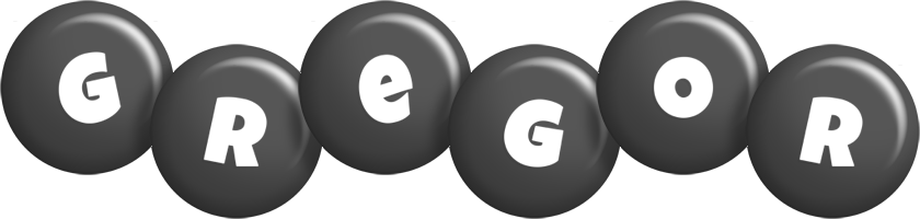 Gregor candy-black logo