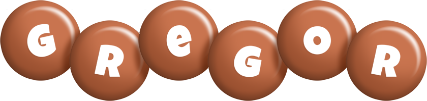 Gregor candy-brown logo