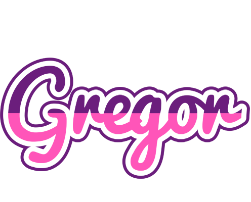 Gregor cheerful logo