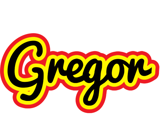 Gregor flaming logo