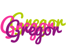 Gregor flowers logo
