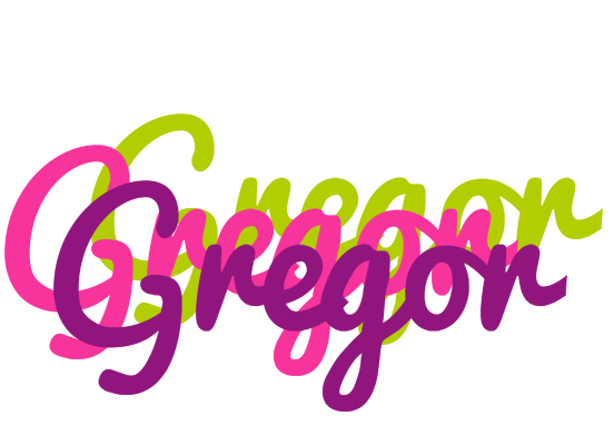 Gregor flowers logo