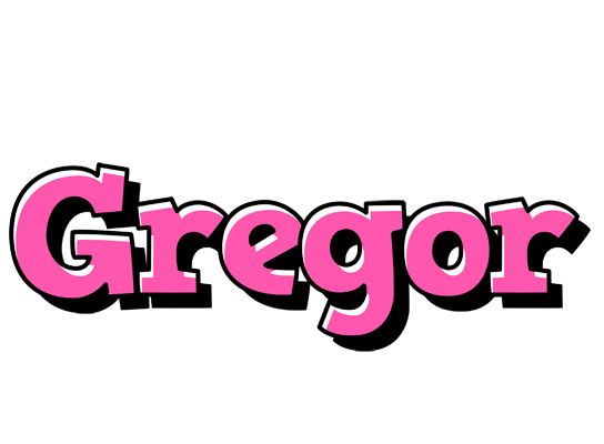 Gregor girlish logo