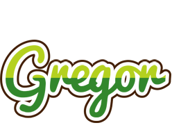 Gregor golfing logo