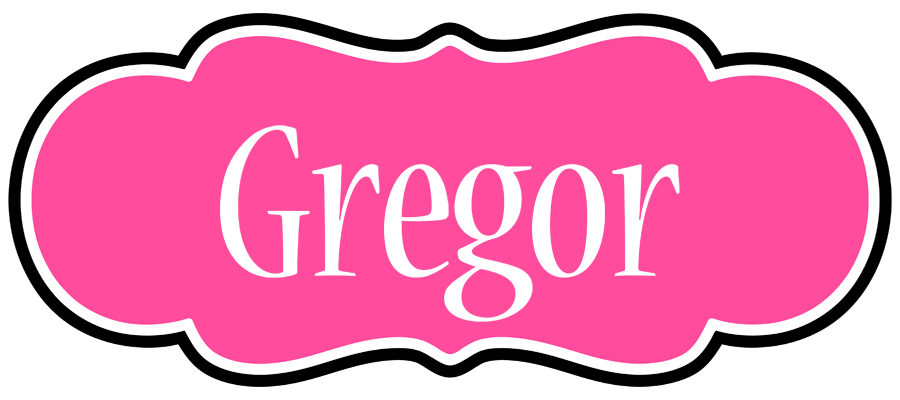 Gregor invitation logo