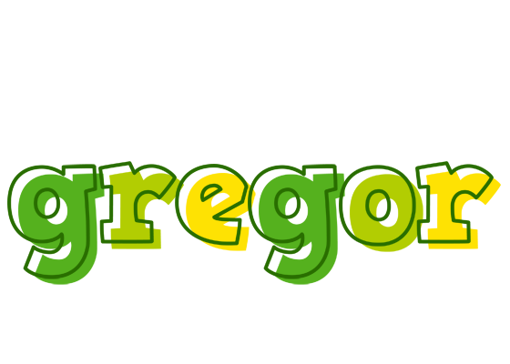 Gregor juice logo