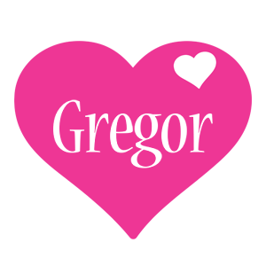 Gregor love-heart logo