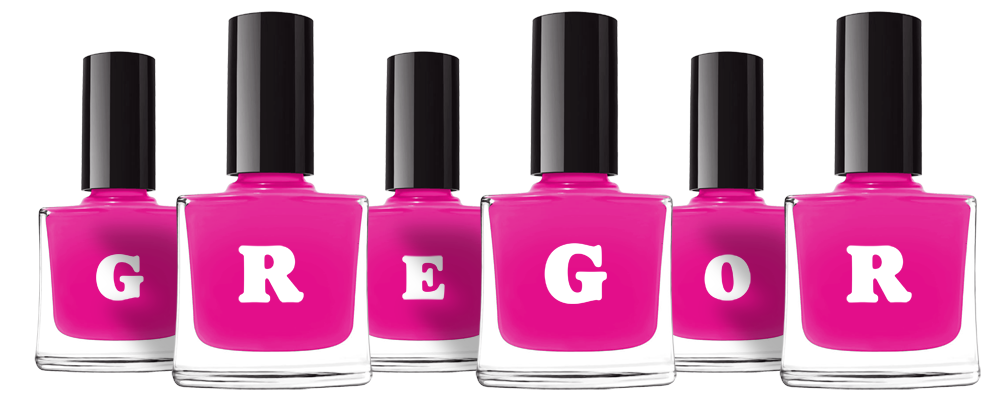 Gregor nails logo