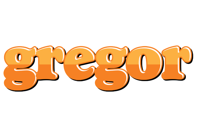 Gregor orange logo