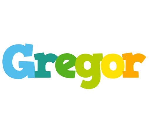 Gregor rainbows logo