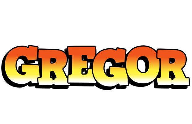 Gregor sunset logo