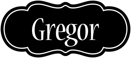 Gregor welcome logo