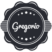 Gregorio badge logo